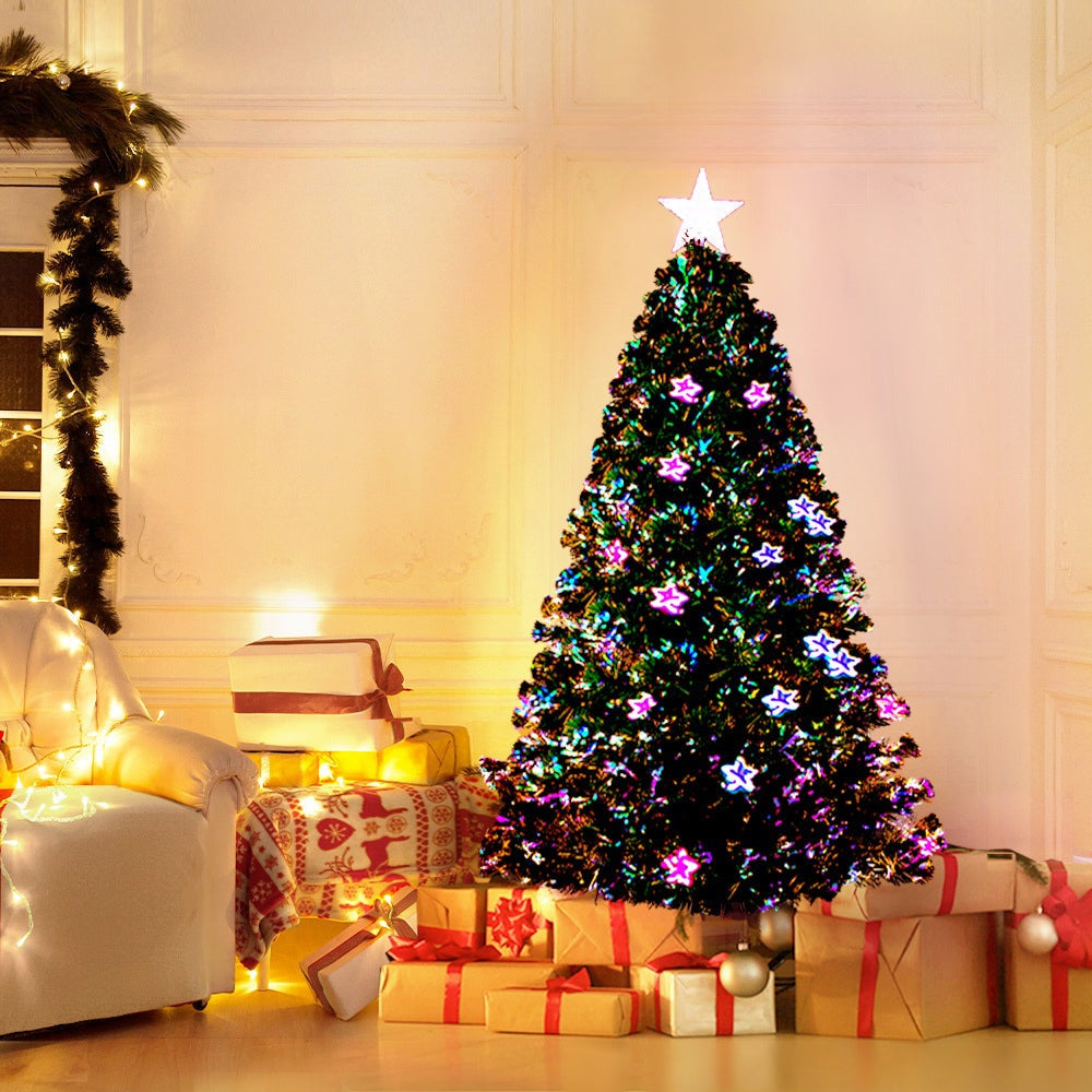 1.2M 4FT LED Christmas Tree Xmas Optic Fiber Multi Colour Lights Fast shipping On sale