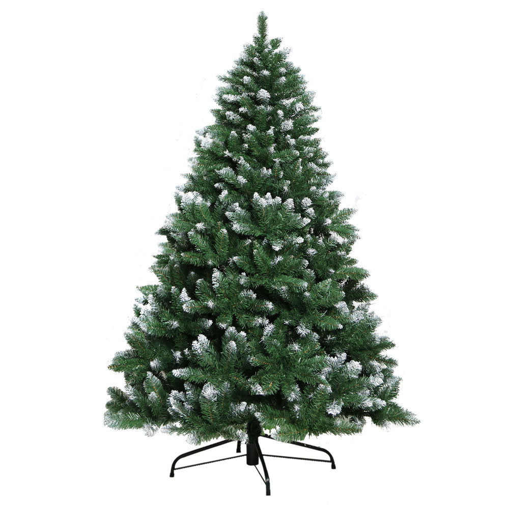 6FT Christmas Snow Tree - Green