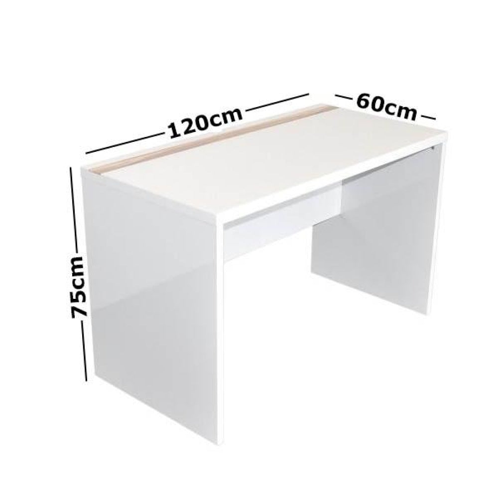 Abbey Small Office Desk - White Fast shipping On sale