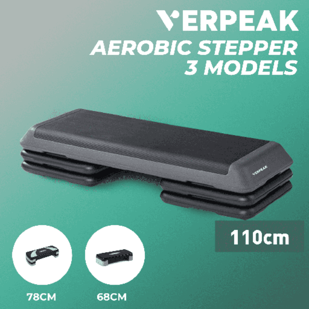 Verpeak Aerobic Stepper Exercise Fitness Gym 110cm Sports & Fast shipping On sale