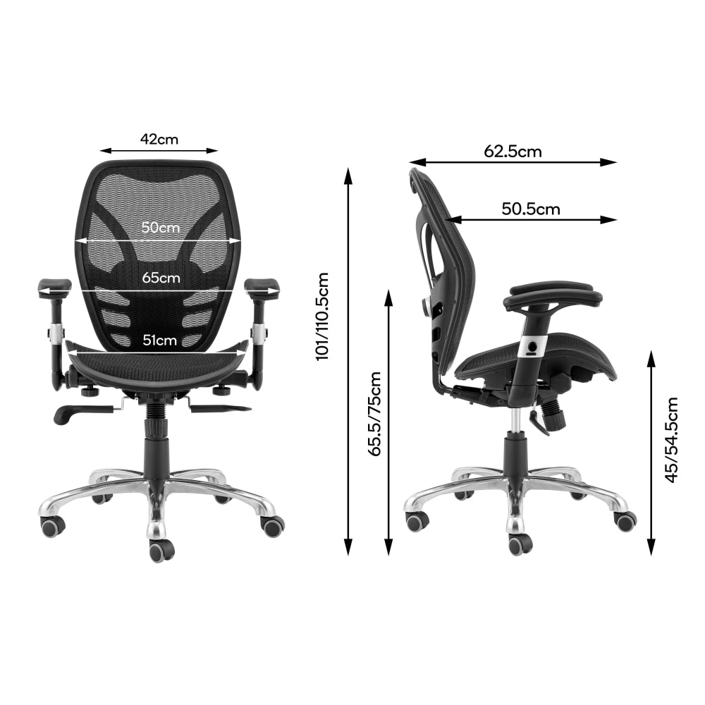 Aeron Style Mesh Ergonomic Office Computer Work Task Chair Replica - Black Fast shipping On sale