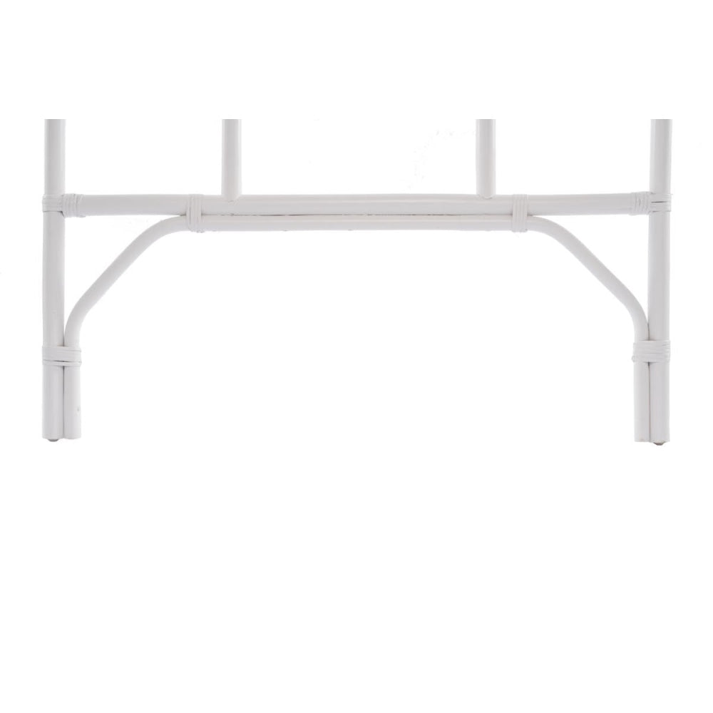Alexis Rattan Eco Friendly Bed Head Headboard Single Size - White Fast shipping On sale
