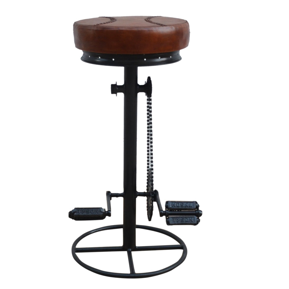 Allen Rustic Industrial Bicycle Kitchen Counter Bar Seat Stool Fast shipping On sale
