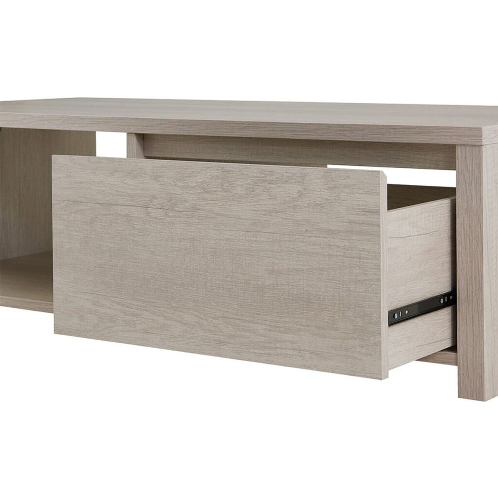 Alta Collection Coffee Table with Storage - Dusky Oak Fast shipping On sale