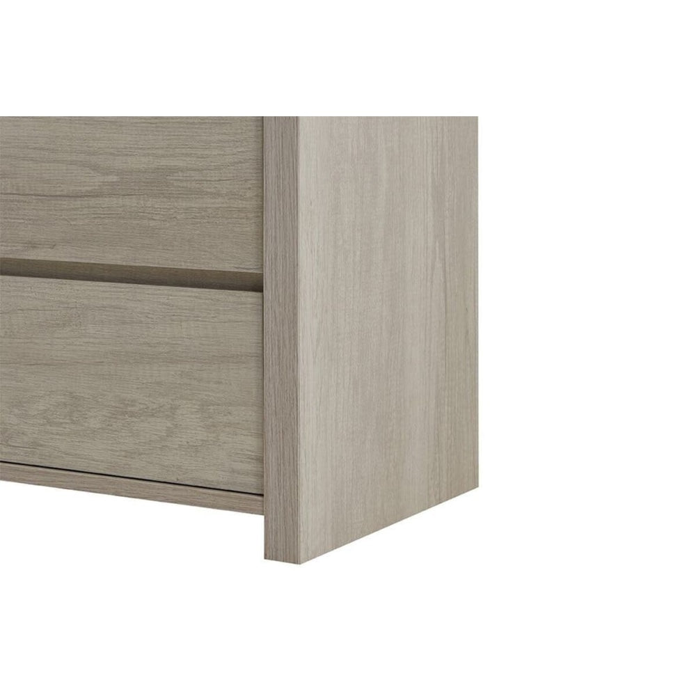 Alta Wooden Chest of 6-Drawers Dresser Storage Cabinet - Dusky Oak Of Drawers Fast shipping On sale