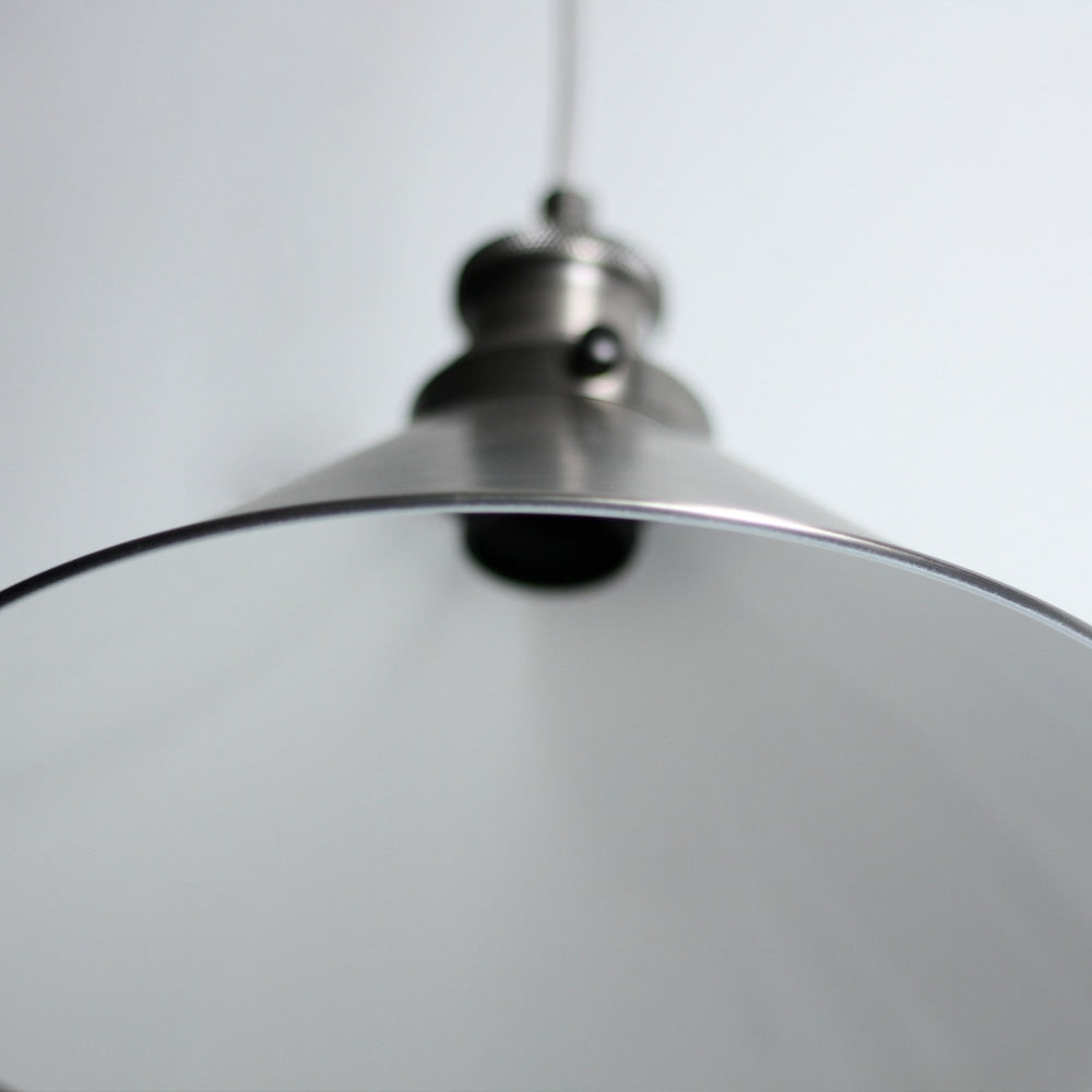 Ambrose Modern 3 - Lights Metal Shade Ceiling Lamp Light Pewter Pendant Fast shipping On sale