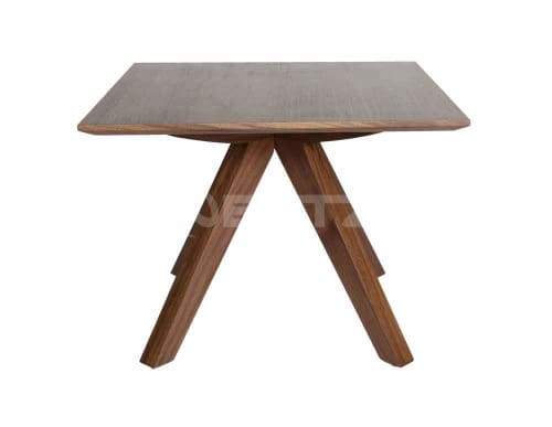 Amelia Collection Side Table - 60cm Walnut Fast shipping On sale