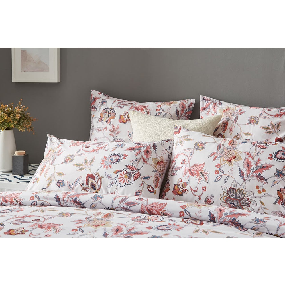 Amelia Cotton Quilt Cover Set - King Fast shipping On sale