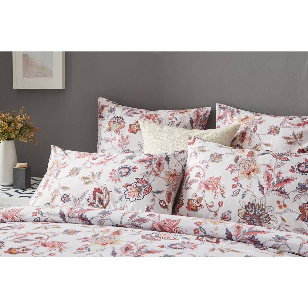 Amelia Cotton Quilt Cover Set - Queen Fast shipping On sale