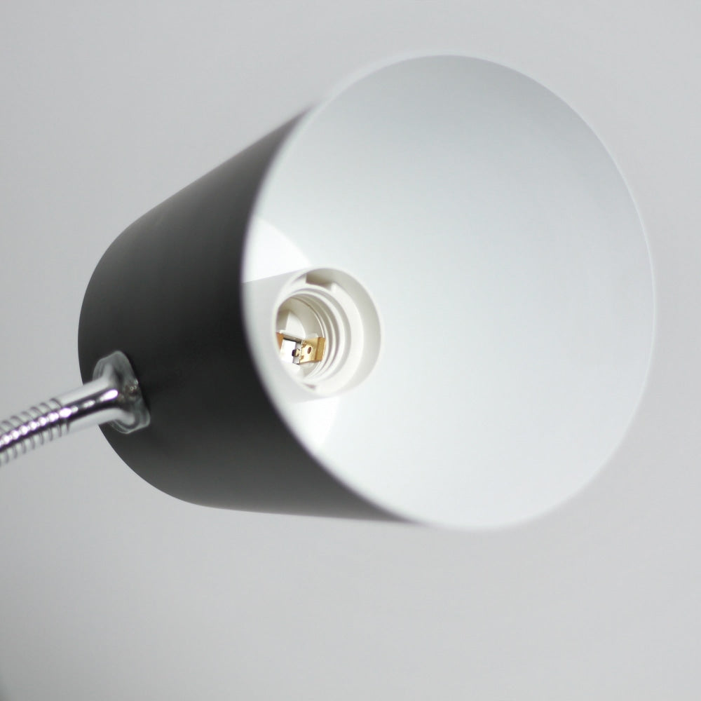 Anne Modern Scandinavian Clip Table Lamp Light Black Fast shipping On sale