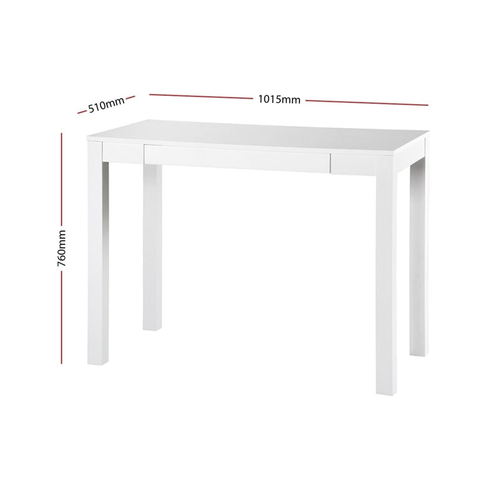 Annika Study Computer Writing Home Office Desk - White Fast shipping On sale