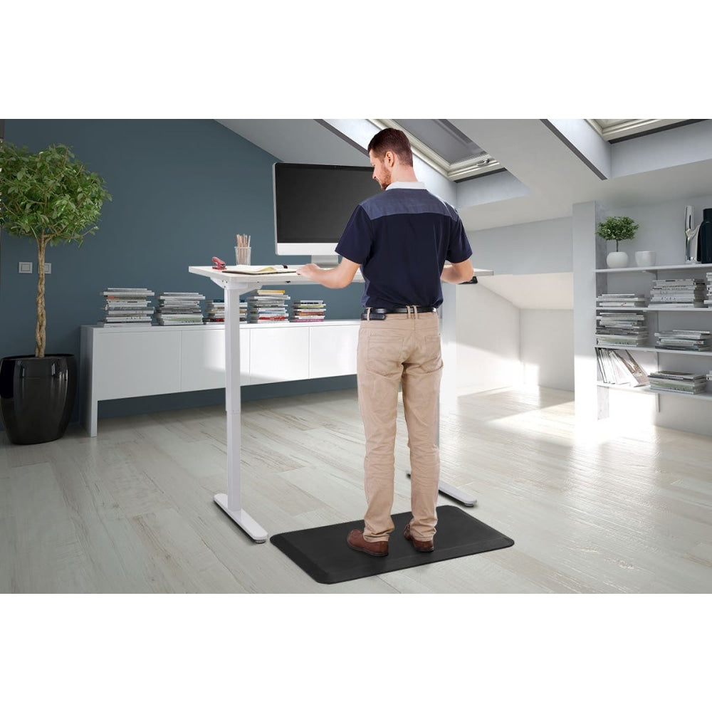 Anti-Fatigue Office Working Standing Memory Foam Support Mat Black Ergolux Accessories Fast shipping On sale