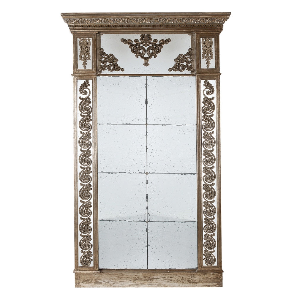 Antique Style Ready Hang Designer Wall Mirror Classic Elegant Fast shipping On sale