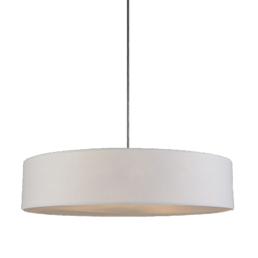 Apollo Hanging Pendant Lamp Fabric Shade - White Fast shipping On sale