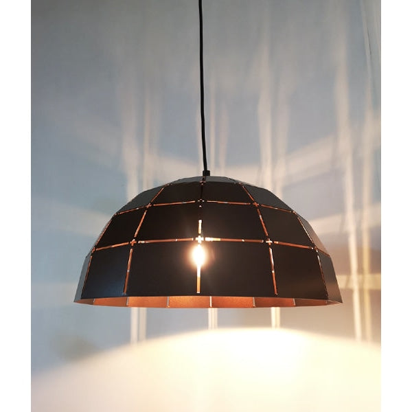 Amy Modern Pendant Lamp Light ES Coffee Tiled DOME Fast shipping On sale