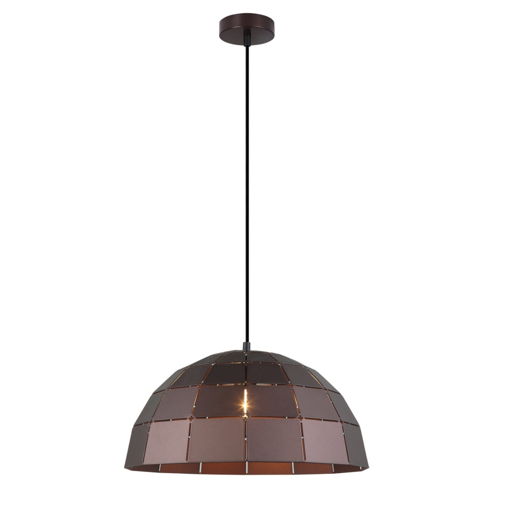 Amy Modern Pendant Lamp Light ES Coffee Tiled DOME Fast shipping On sale