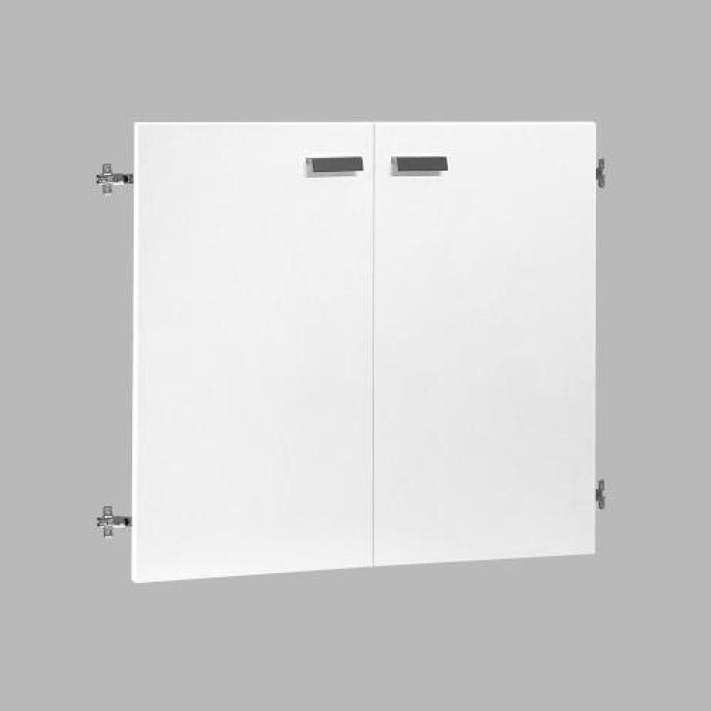 Ashley Collection 10-Cube Display Bookcase With 2-Doors - White Fast shipping On sale