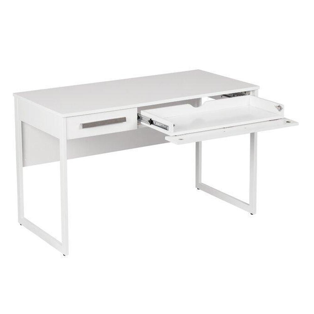 Ashley Computer Study Writing Home Office Desk W/ 2-Drawers - White Fast shipping On sale