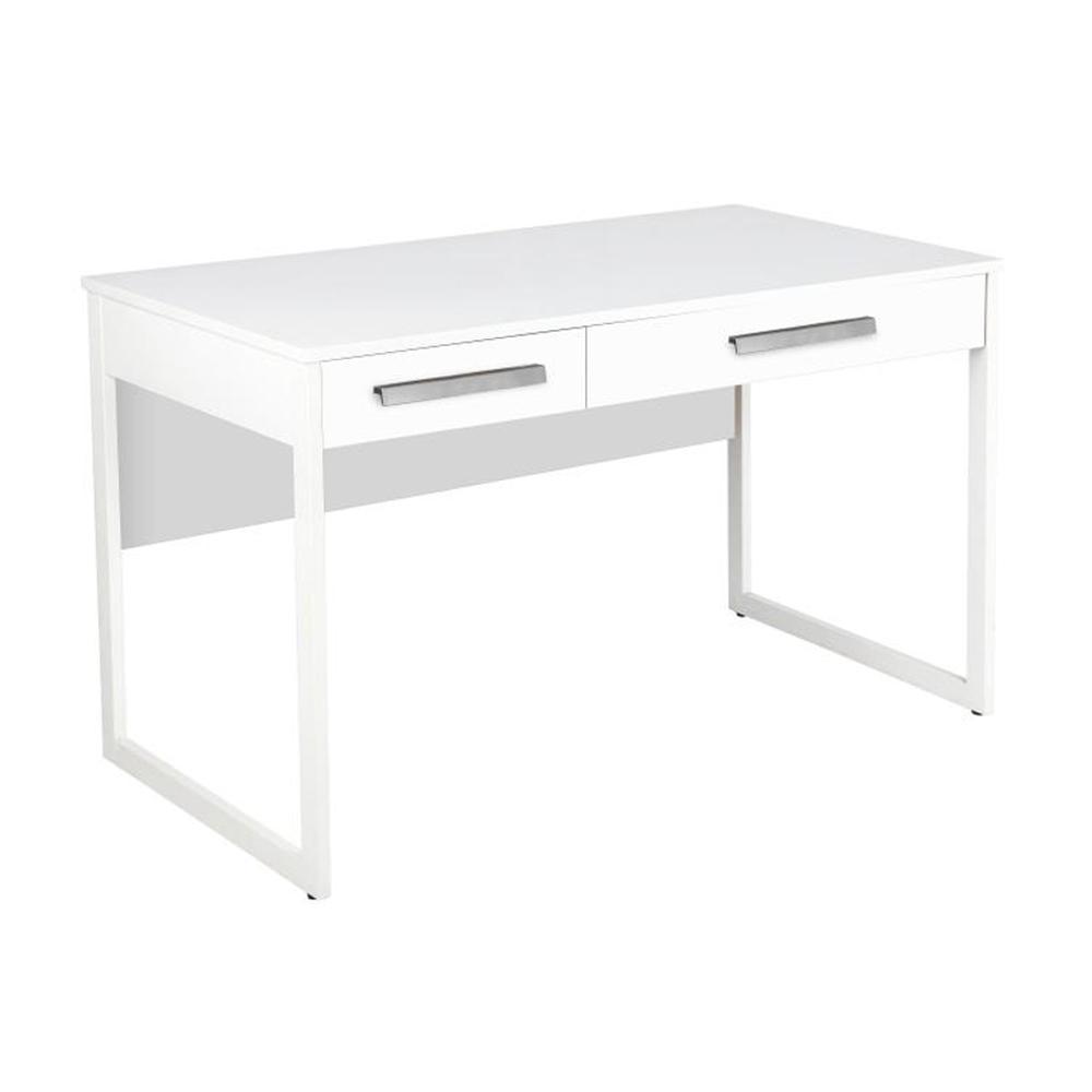 Ashley Computer Study Writing Home Office Desk W/ 2-Drawers - White Fast shipping On sale