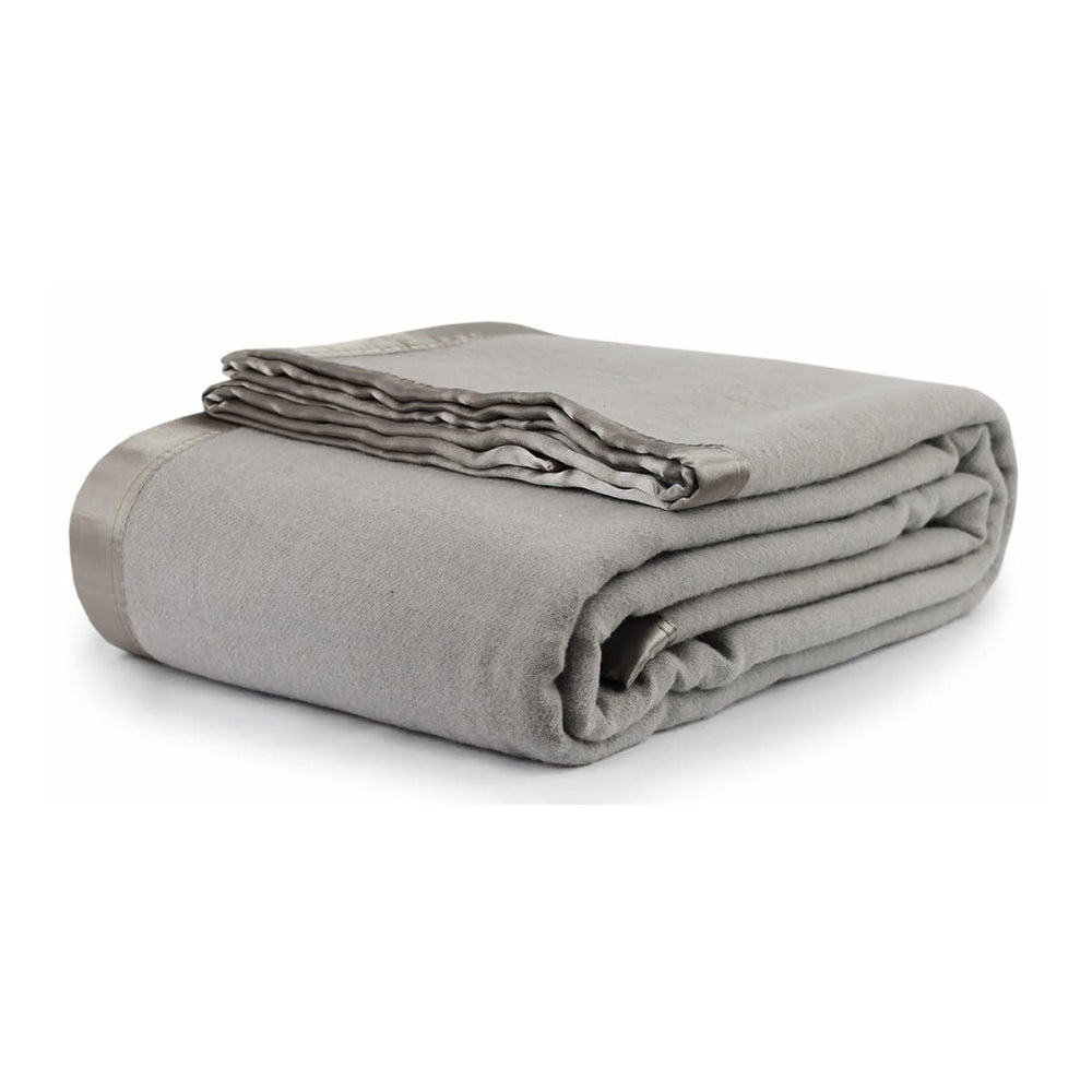 Australian Wool Blanket - Silver Single Bed/Double Bed Single/Double Fast shipping On sale