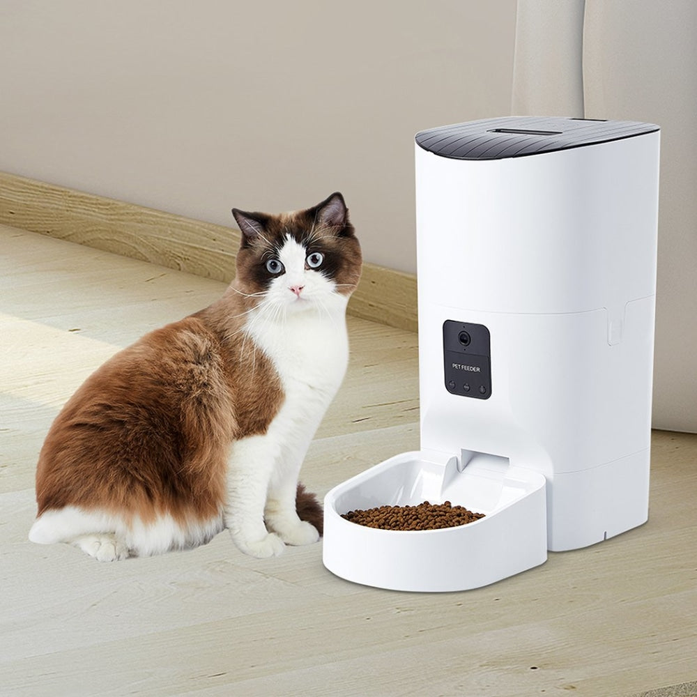 Auto Feeder Pet Automatic Camera Cat Dog Smart Hd Wifi App Food Dispenser Supplies Fast shipping On sale
