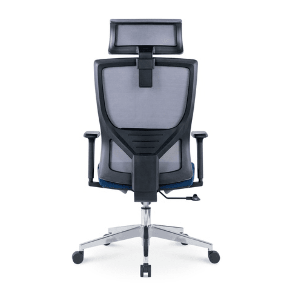 Ava - Office Chair (Grey & Blue) Fast shipping On sale