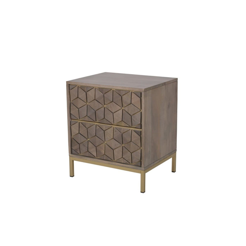 Ayr Bedside Nightstand Side Table Fast shipping On sale