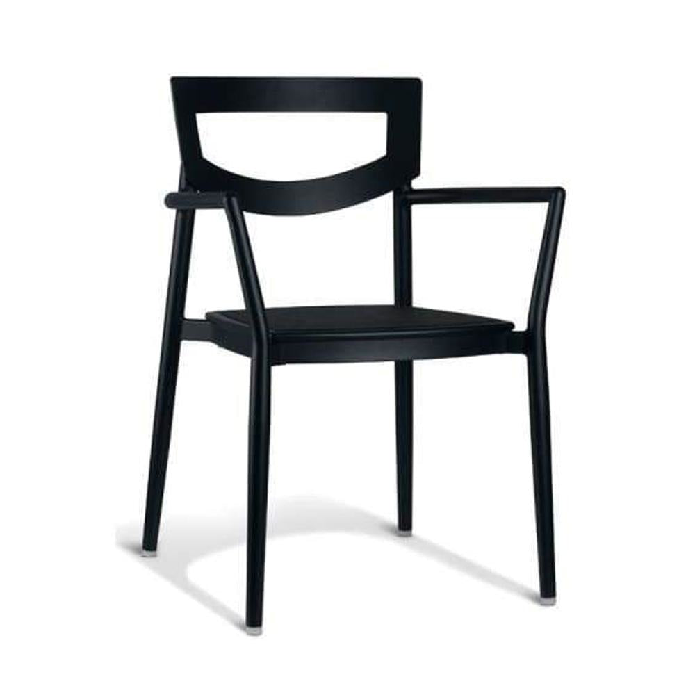 Bani Dining Armchair - Black Chair Fast shipping On sale