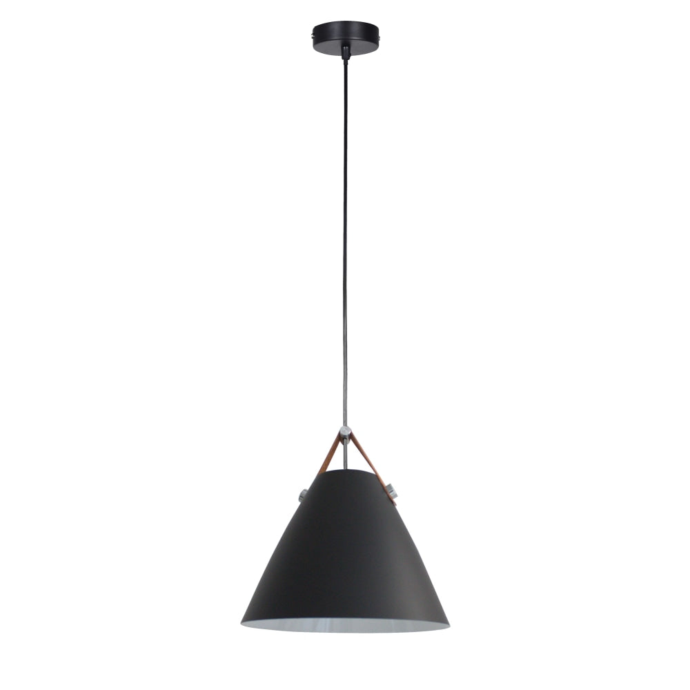 Baron Cone Shade Hanging Pendant Light - Black Lamp Fast shipping On sale