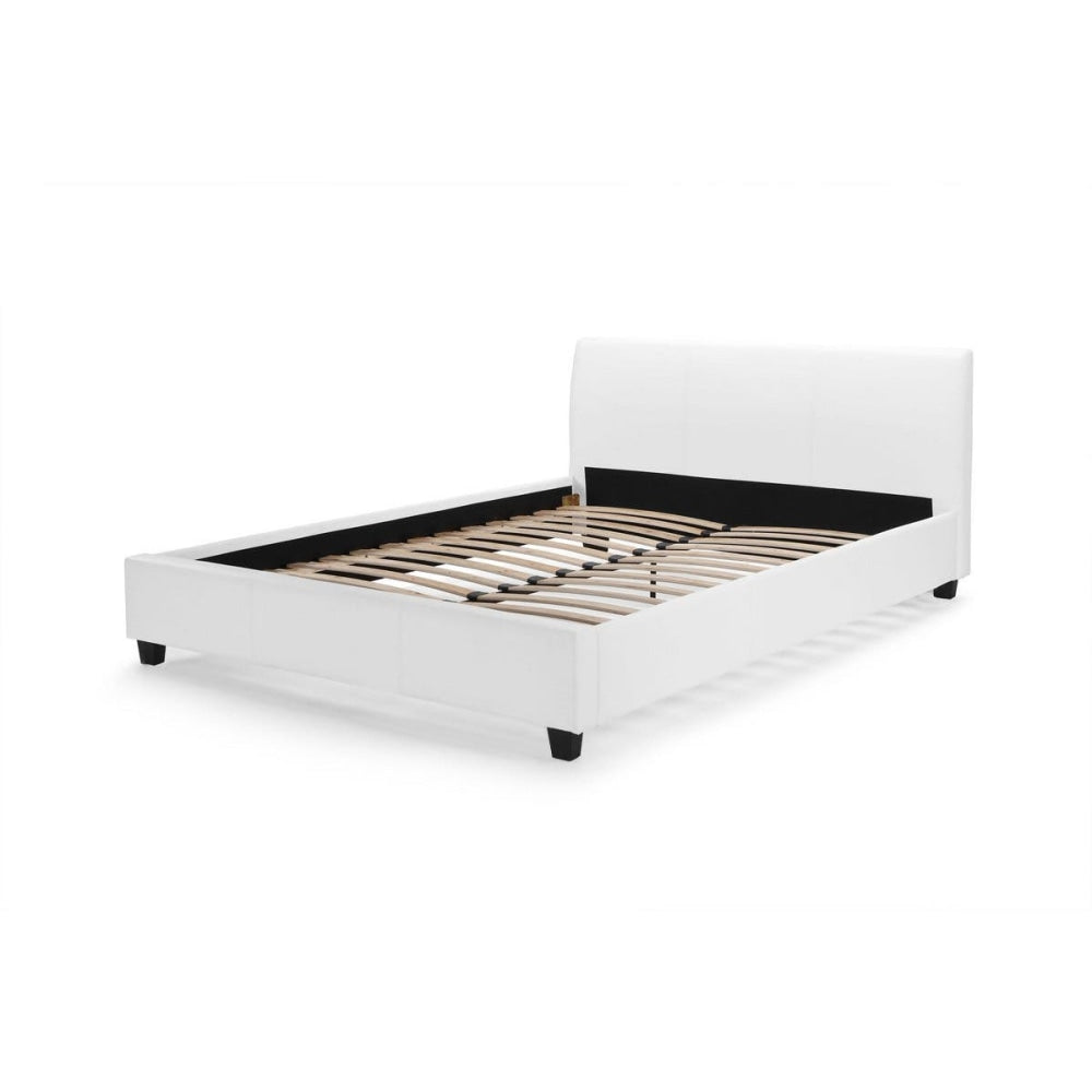 Bed Frame - Vernazza Collection - White Double Fast shipping On sale