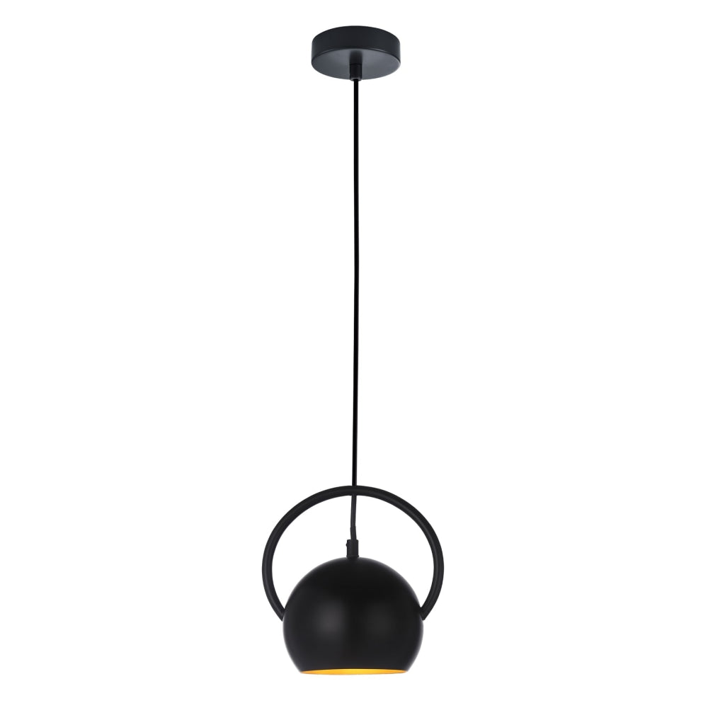 Brie Classic Pendant Lamp Light Interior ES Matte Black Dome Fast shipping On sale