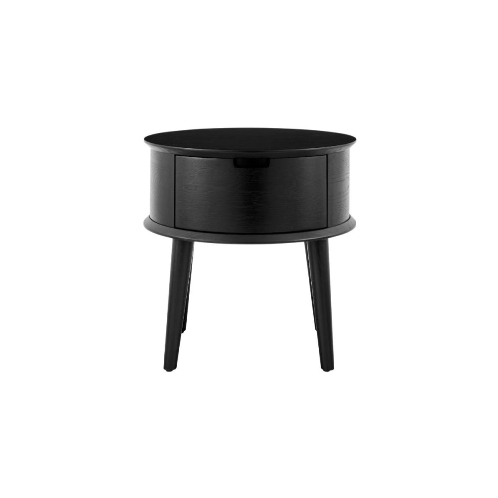 Bentley Bedside Nightstand Side Table - Black Fast shipping On sale