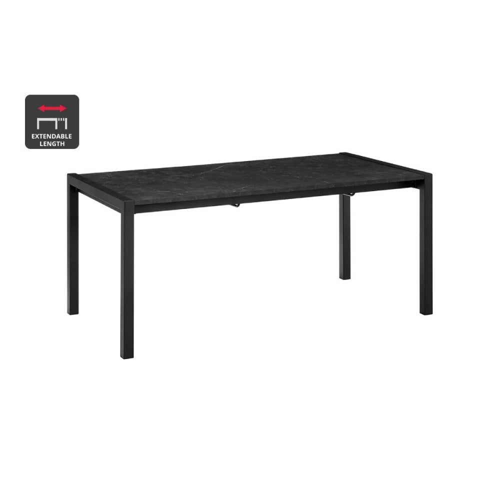 Bicca Modern Wooden Extendable Kitchen Dining Table 160-240cm - Ceramic Fast shipping On sale