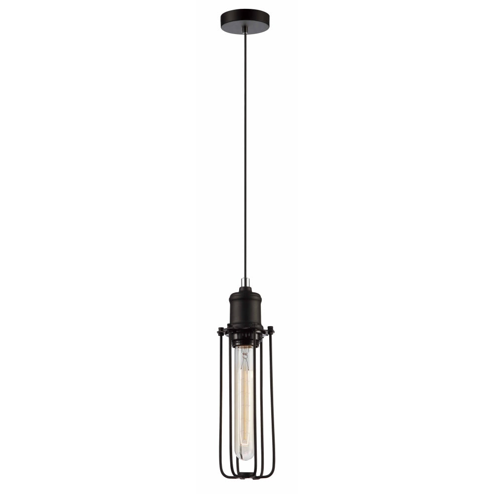 BLACKBAND Pendant Lamp Light Interior ES Black Tubular Cage OD75mm Fast shipping On sale