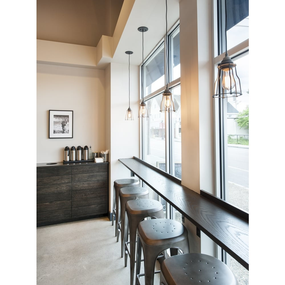 BLACKBAND Pendant Lamp Light Interior ES Black Wire Beer Glass (Angled Cage) OD156mm Fast shipping On sale