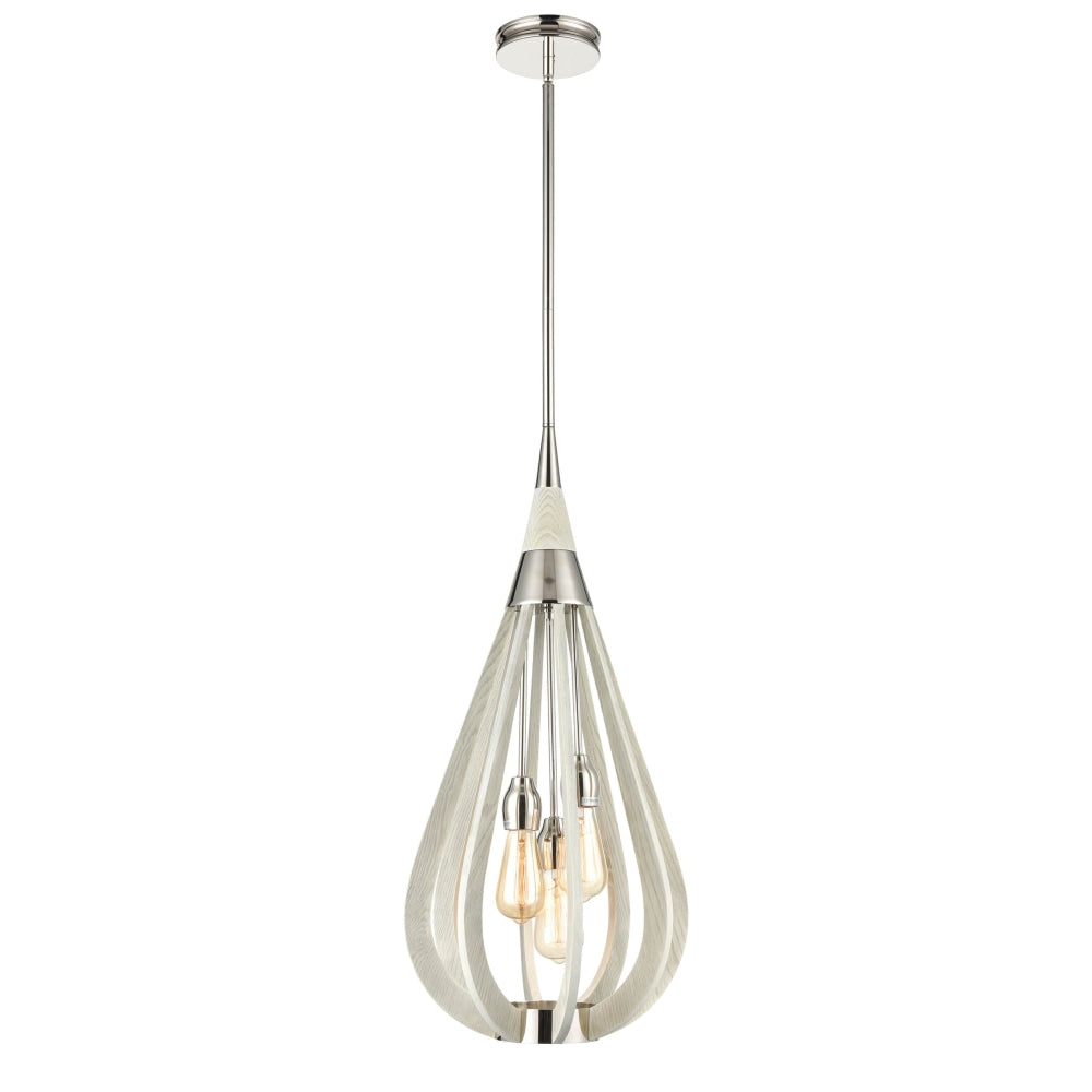 BONITO Pendant Lamp Light Interior ES x 3 Winter Moss Medium Tear Drop OD355mm Fast shipping On sale