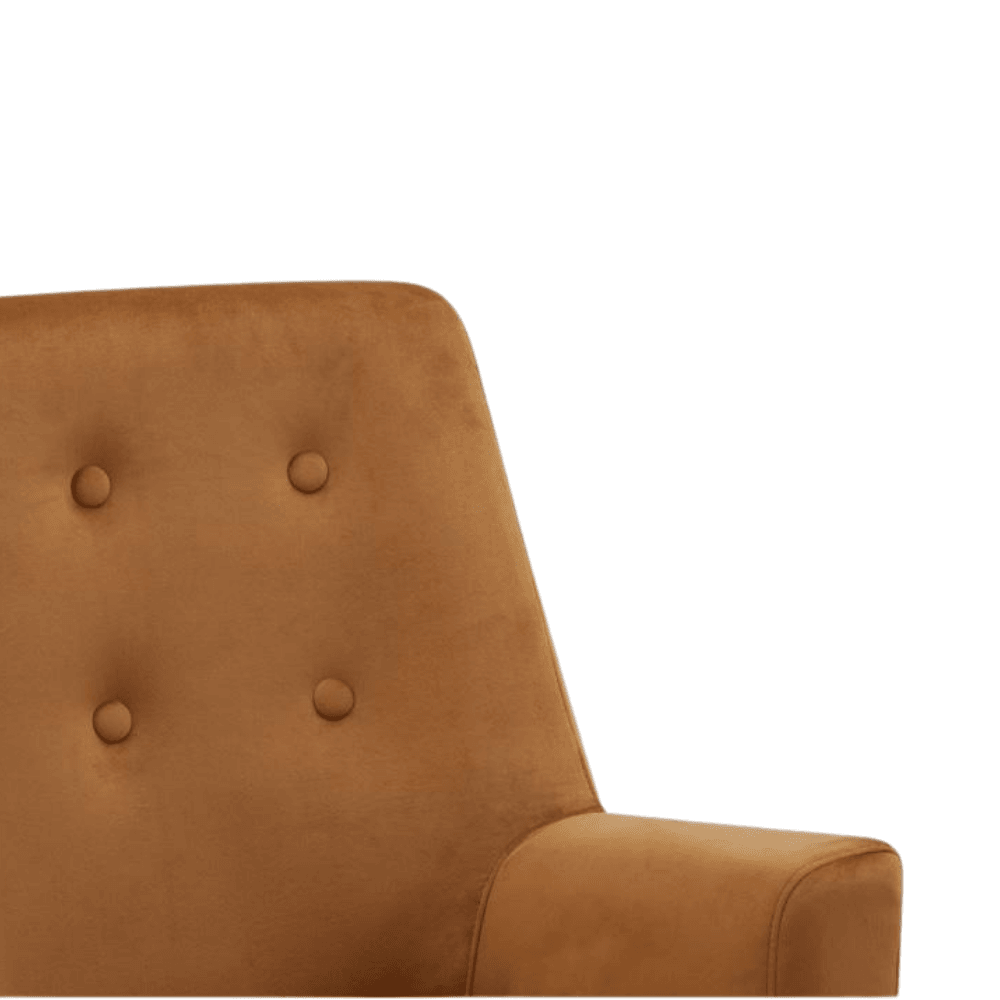 Modern Fabric Accent Lounge Relaxing Chair - Brown Fast shipping On sale