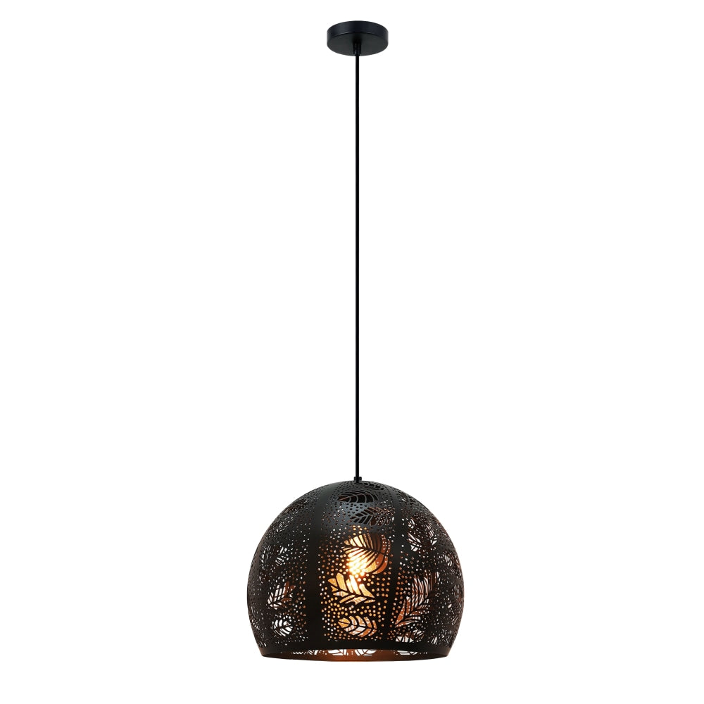 BOTANICA Pendant Lamp Light Interior ES Black Embossed Dome OD300mm Fast shipping On sale