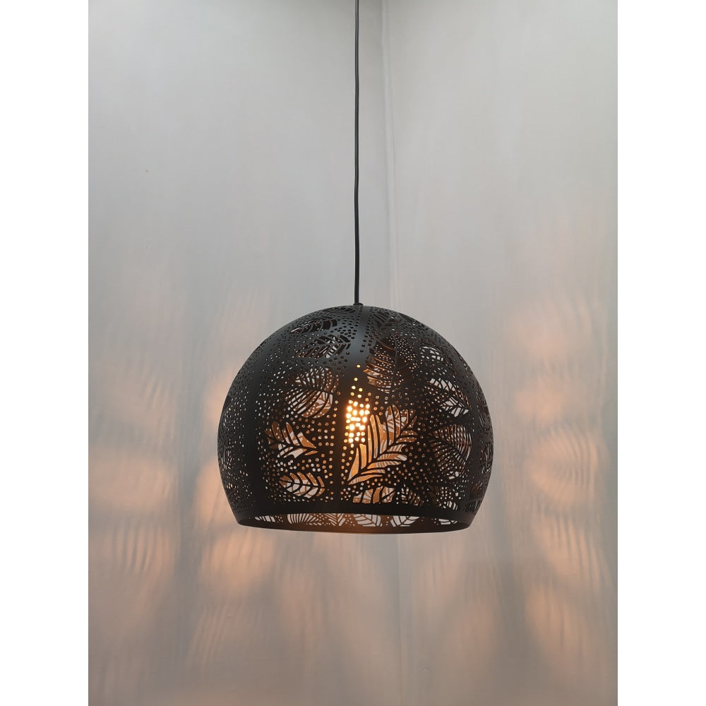 BOTANICA Pendant Lamp Light Interior ES Black Embossed Dome OD300mm Fast shipping On sale