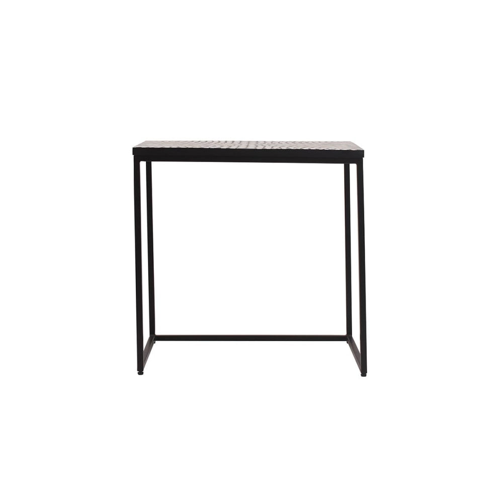 Burst Bone Inlay Rectangle Nesting Side End Lamp Table Fast shipping On sale