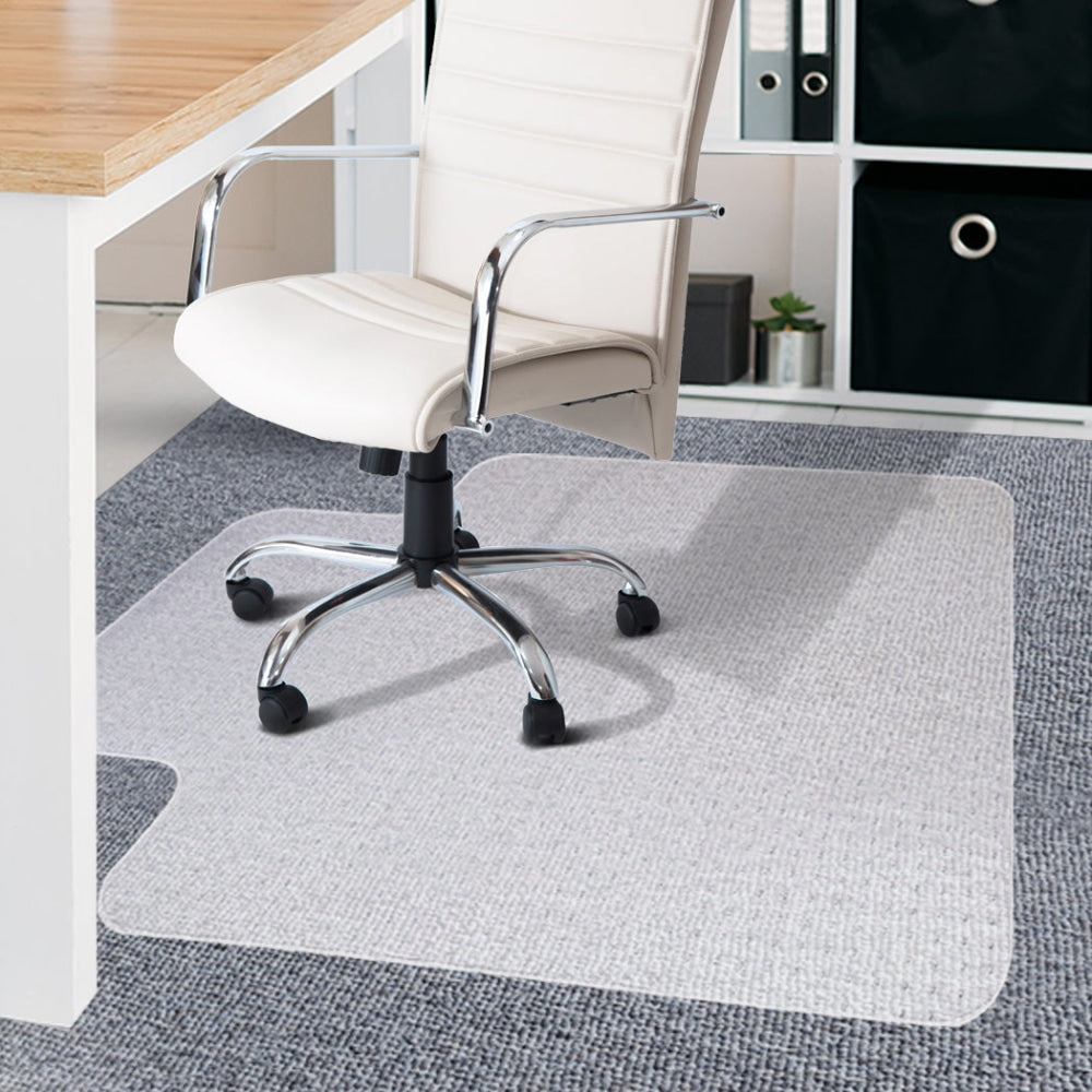 Carpet Floor Office Home Computer Work Chair Mats Vinyl PVC Plastic 1350x1140mm Accessories Fast shipping On sale