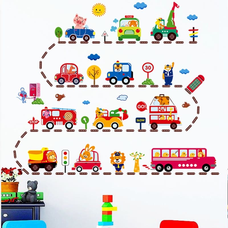 Cars Wall Sticker Decoration Decor Fast shipping On sale