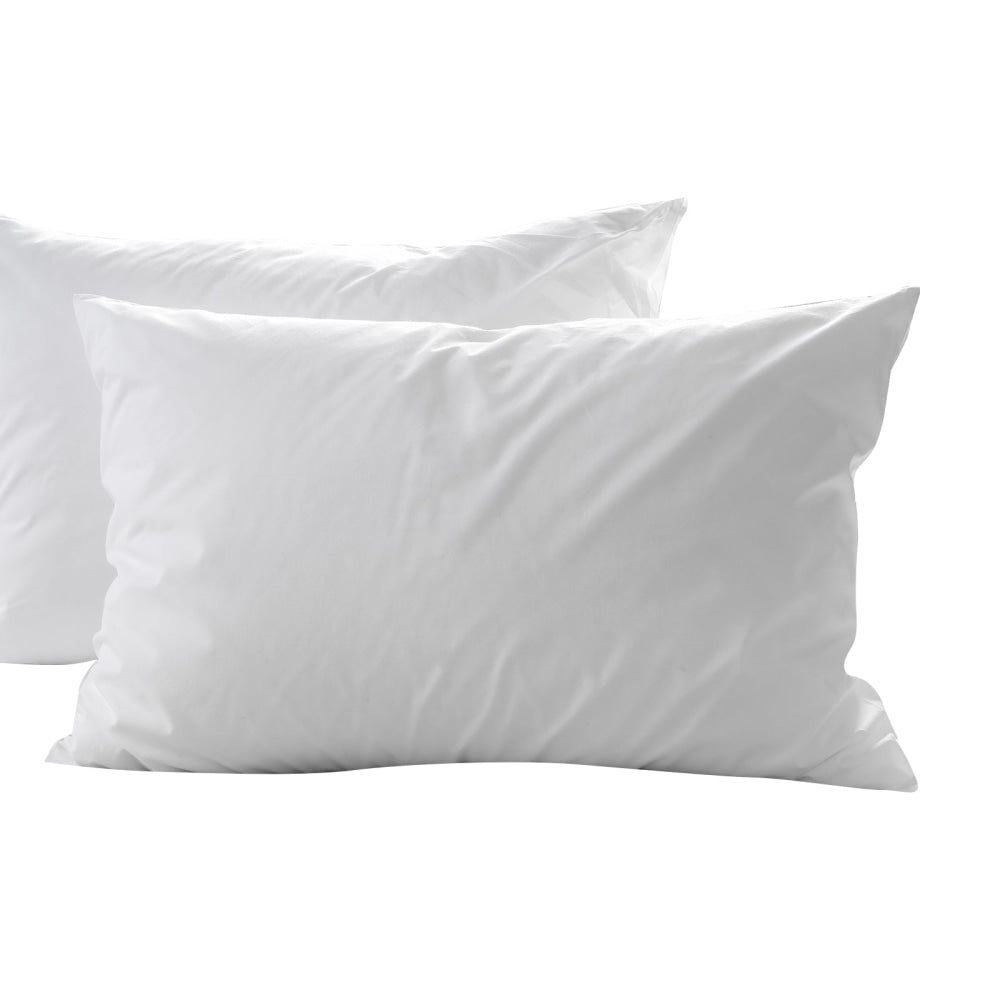 Casa Decor 50% Duck Feather Down Pillow - Twin Pack Fast shipping On sale
