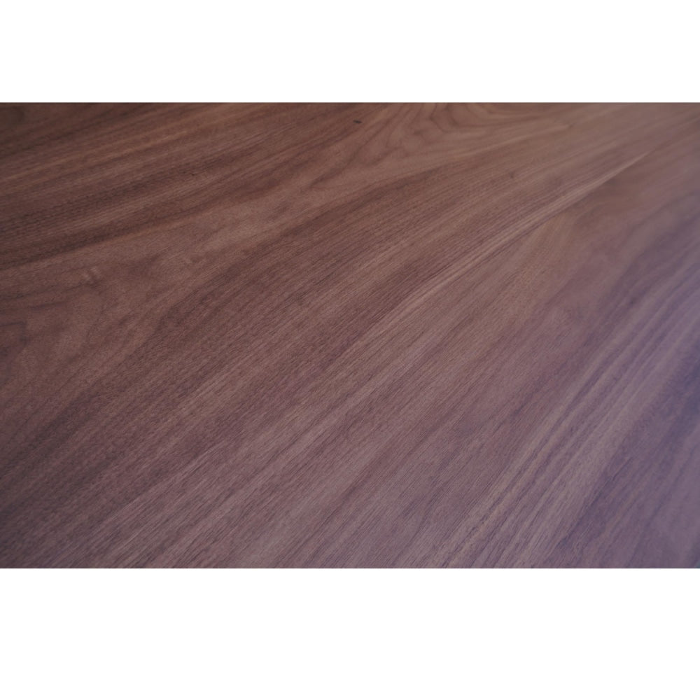 Modern Wooden Oval Coffee Table - Dark Walnut Fast shipping On sale