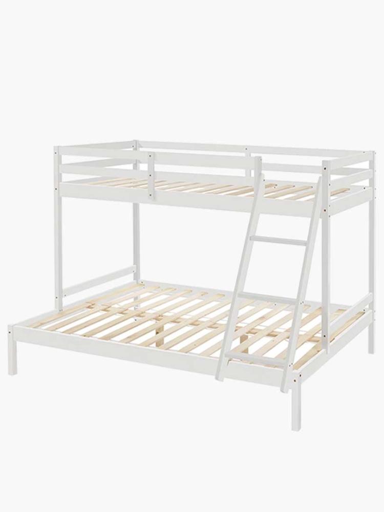 Casper Triple Bunk Bed Frame - White Fast shipping On sale