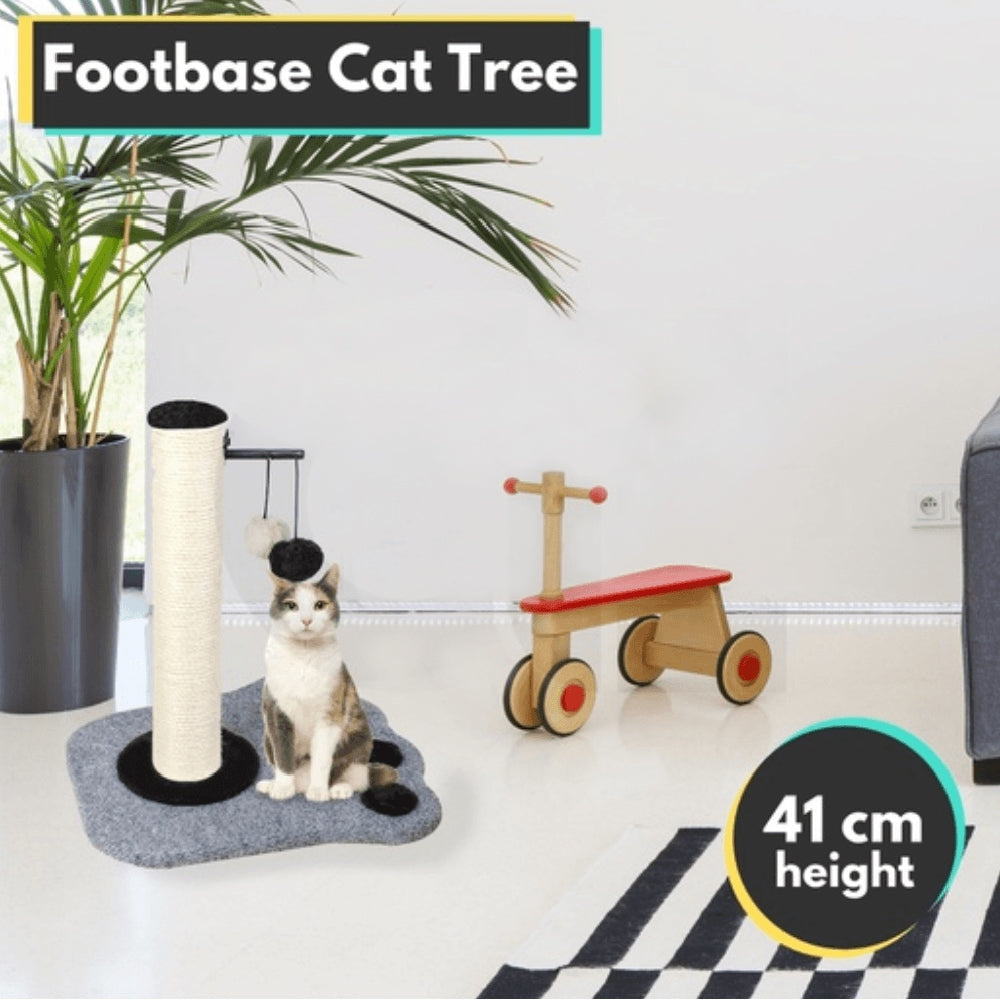 Cat Tree Small Footprint (41cm Grey) Cares Fast shipping On sale