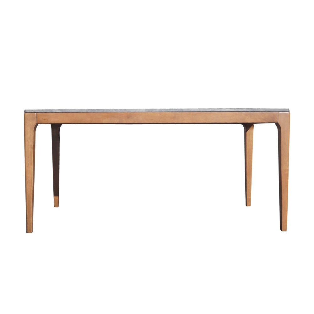 Rectangle Wooden Dining Table 160cm Paladina Look - Walnut & Grey Fast shipping On sale