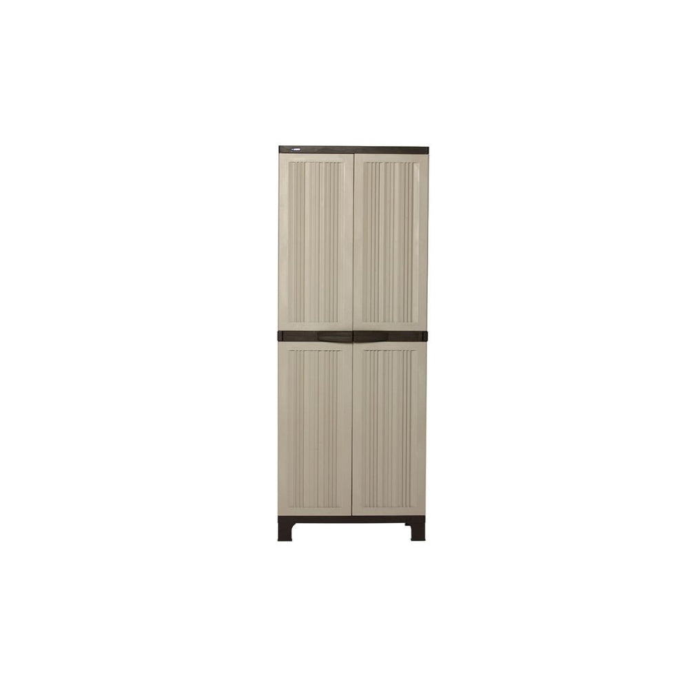 Certa Outdoor Multi-Purpose Cupboard Storage Cabinet Beige Fast shipping On sale