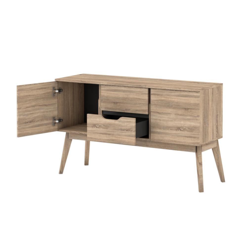 Chase Scandinavian Sideboard Buffet Storage Cabinet - Oak & Unit Fast shipping On sale