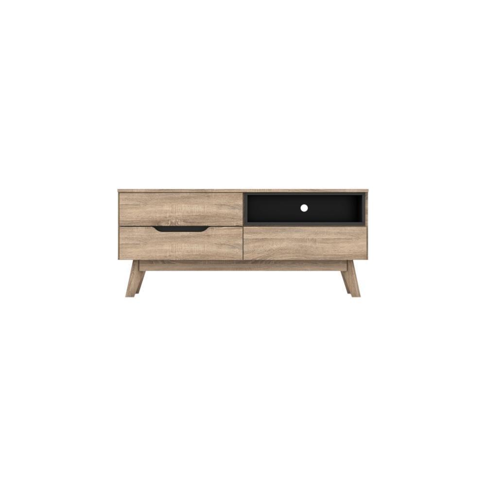 Chase Scandinavian TV Stand Cabinet Entertainment Unit 1.2m - Oak Fast shipping On sale
